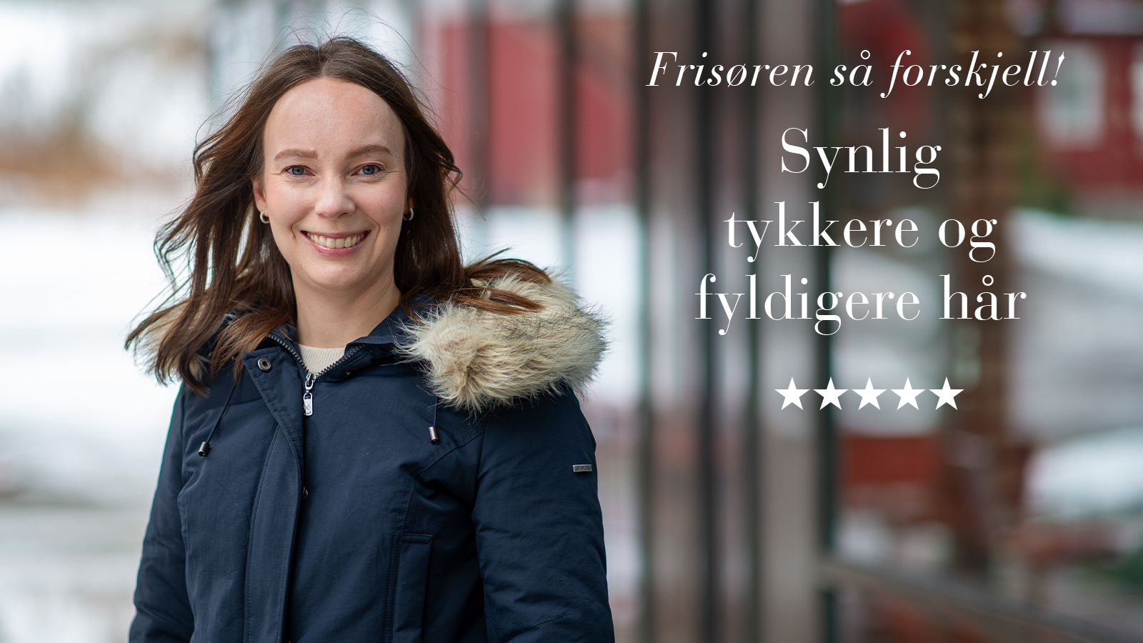 Frisøren så forskjell!