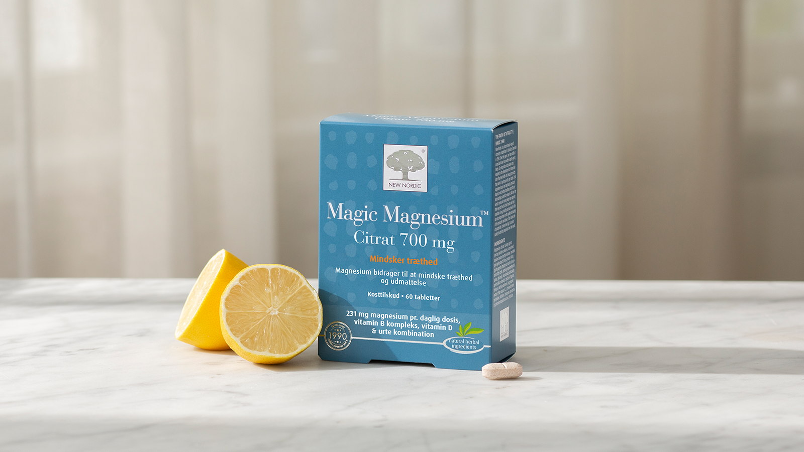 Oppdag NYE Magic Magnesium™ Citrat fra New Nordic