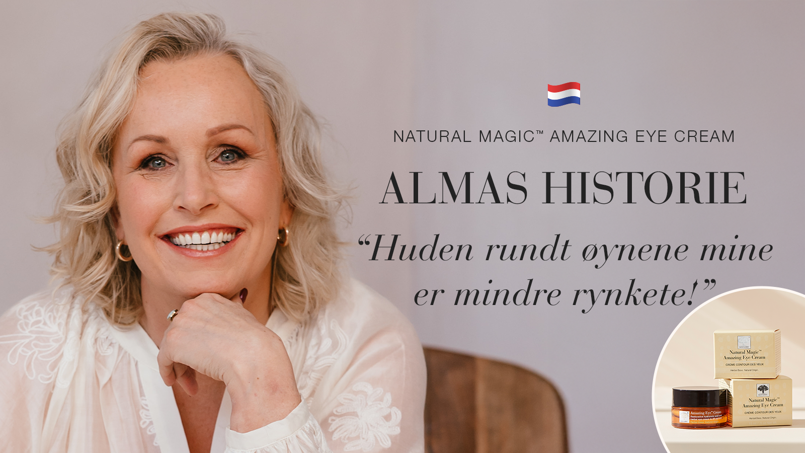 En roligere, friskere hudtone